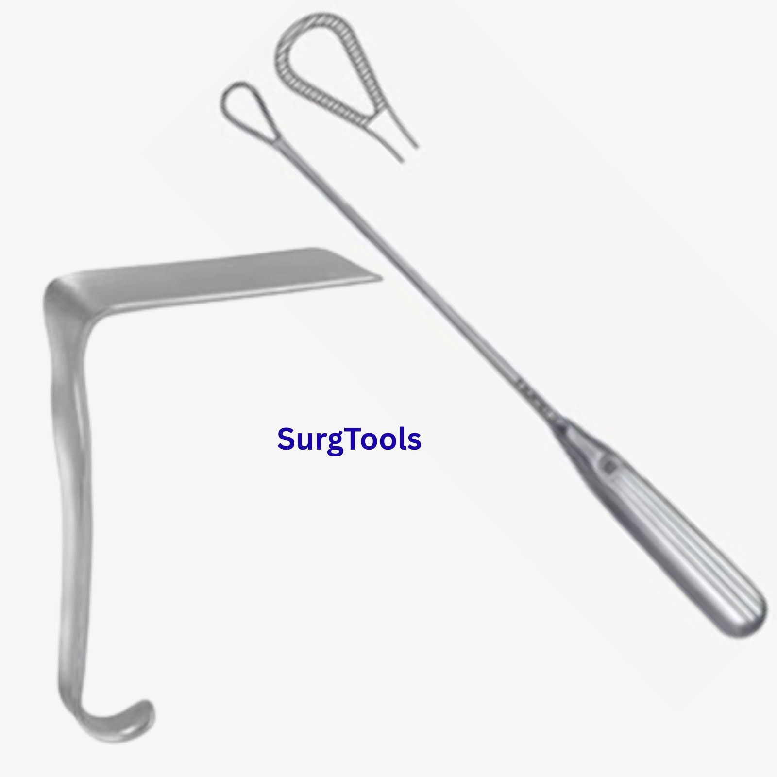 Greene Uterine Curette & Jackson Vaginal Speculum GYN Surgical Instruments Set