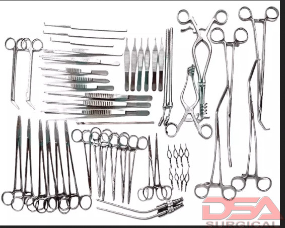 Vascular Surgery Set of 52 Pcs Surgical Specialty Surgical Instruments Set