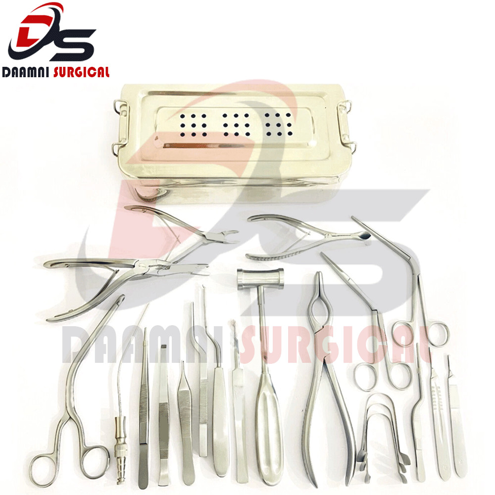 Septoplasty Surgery Instruments Set of 23 ENT Surgical Instruments Set With Box