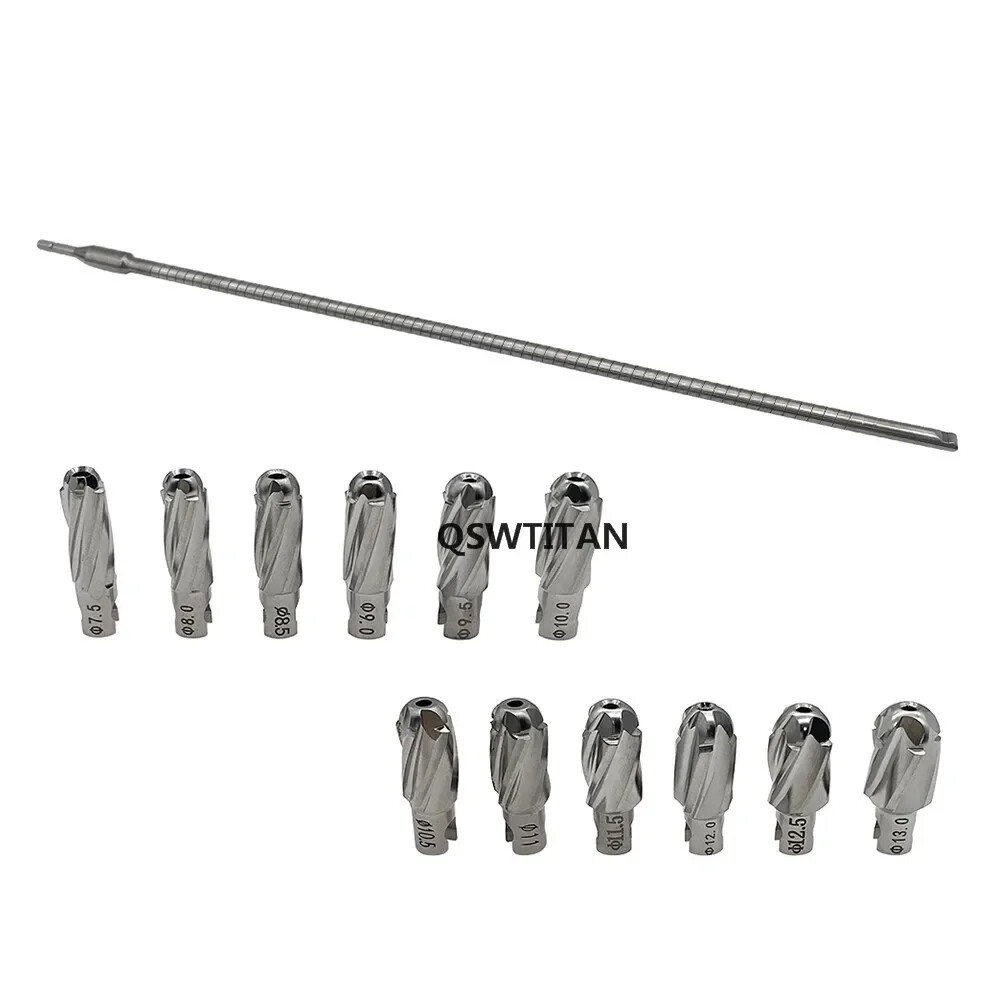Flexible Reamer and Quick Coupling Flexible Soft handle Orthopedic Instruments