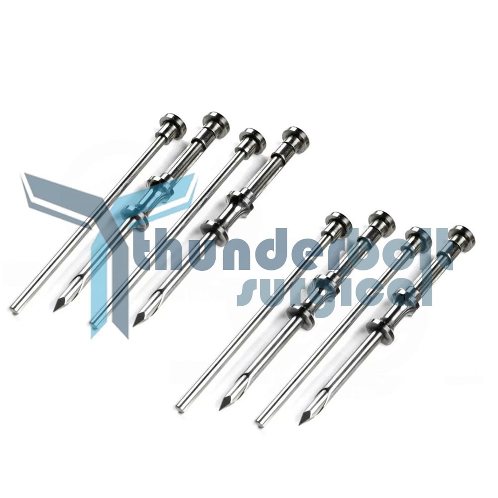 3.5mm & 4.5mm HRT Trocar kit Hormone Replacement Pellet Insertion Trocars 4 Sets