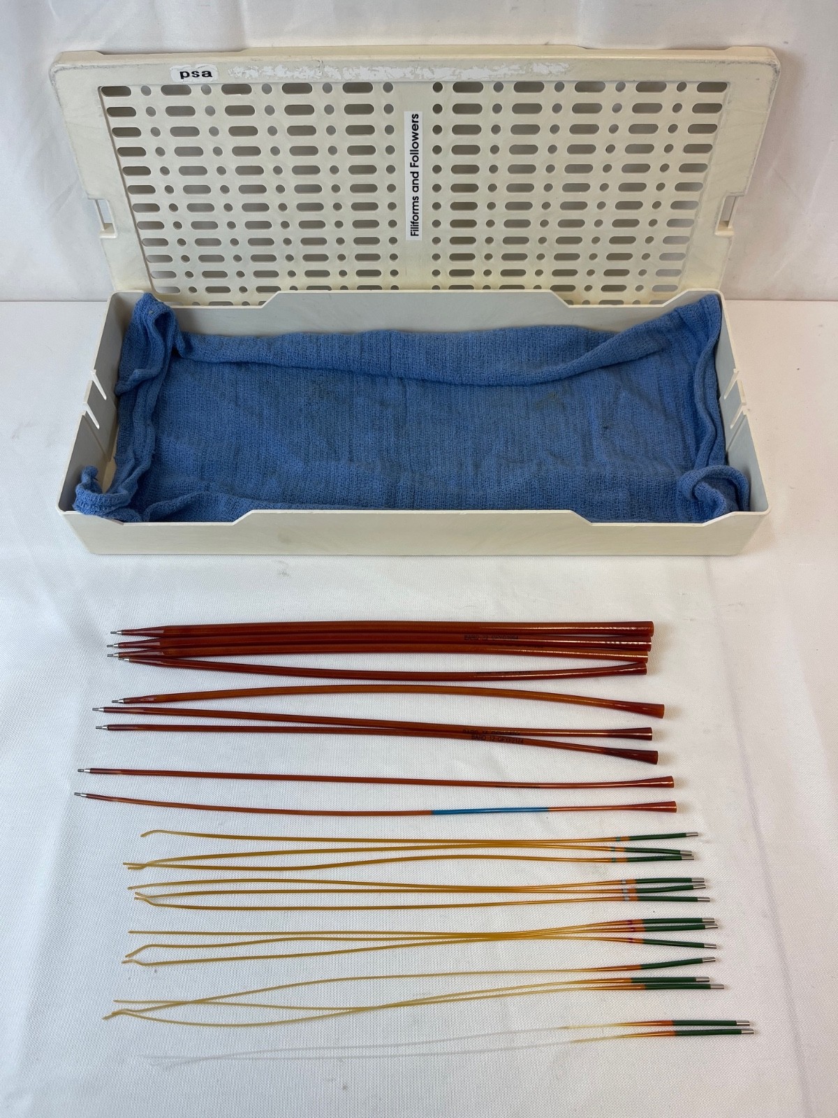 Set of 23 Bard Woven Filiforms & Follwers Tray 24Fr-2Fr w/ Extras & Tray Urology