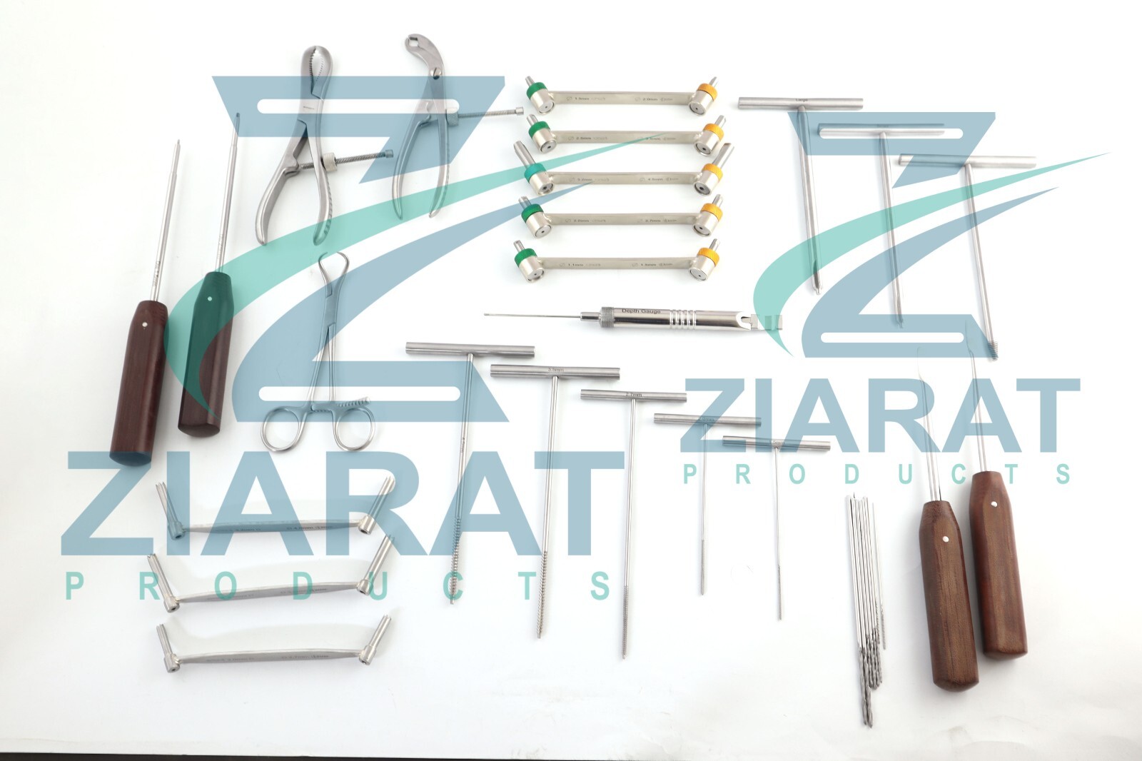 Veterinary orthopedic instruments & implants Surgery 32 Pcs Set By Ziarat