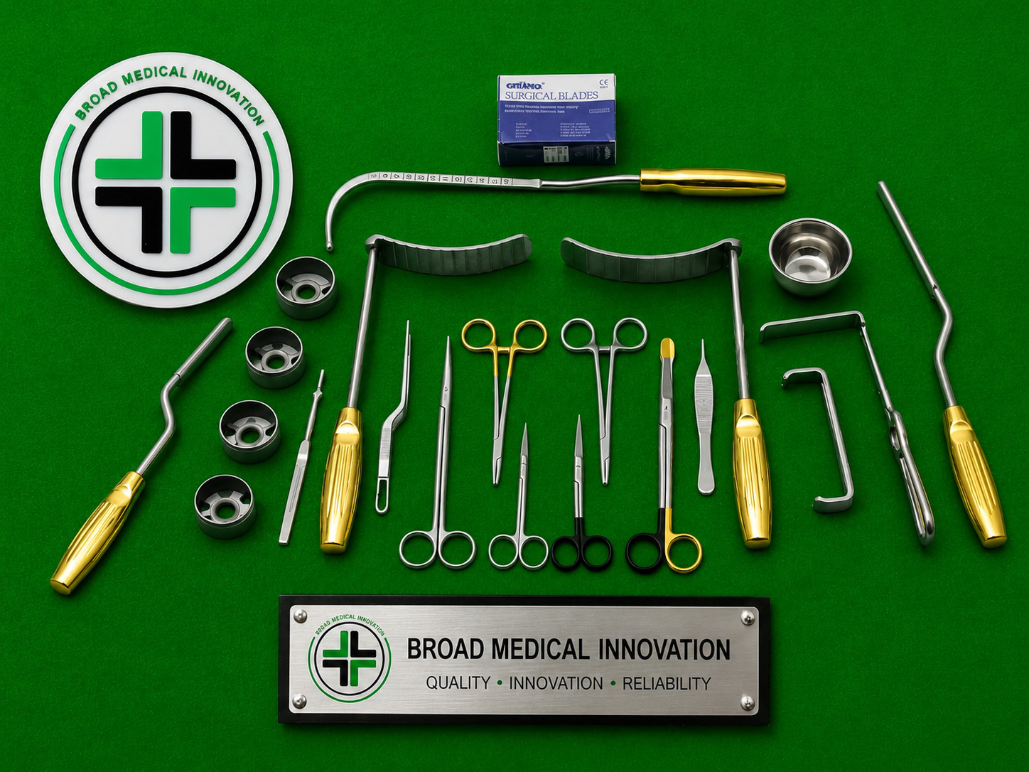Mammaplasty Solz Instrument Set With Box German Stainless Steel CE Reusable