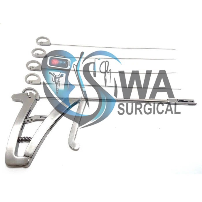 Scorpion Suture Passer Straight With 12 Needles Extra Arthroscopy Instruments,