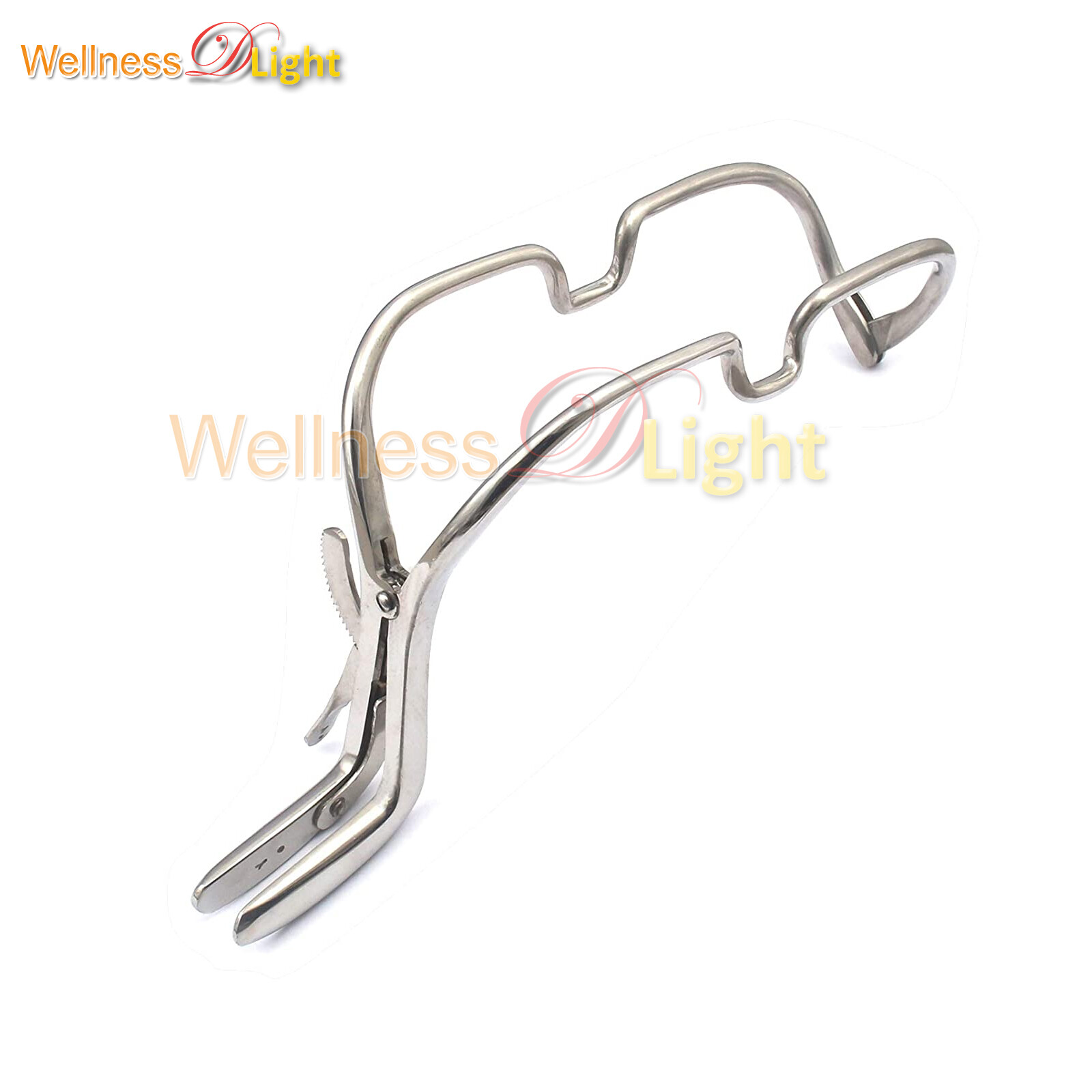 WDL Jennings Mouth Gag 7” Ratchet Open Mouth Spreader Device Stainless Steel