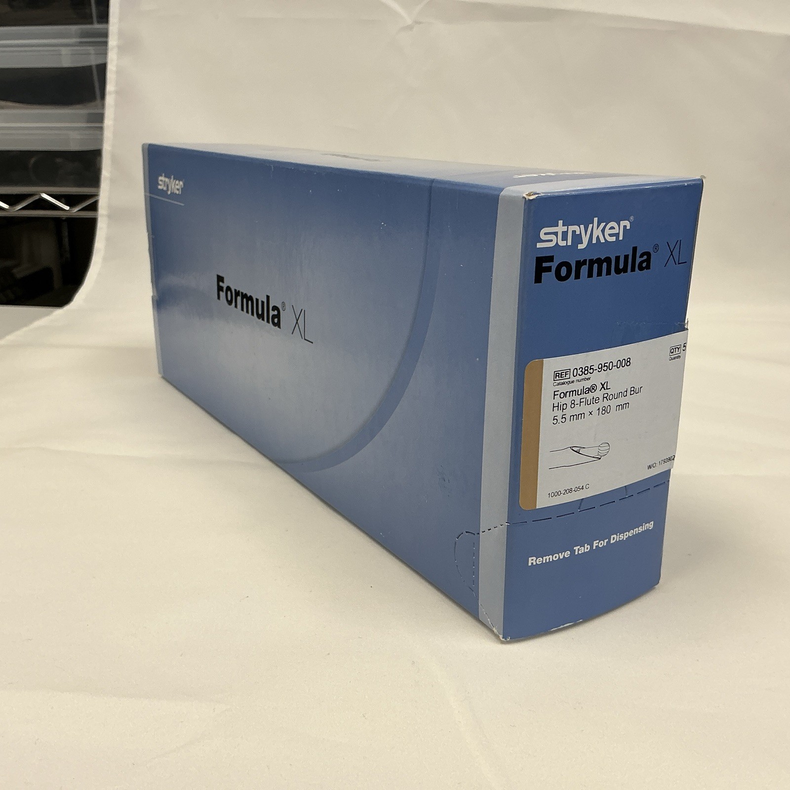 Stryker Formula XL , Hip 8- Flute Round Bur REF 0385-950-008