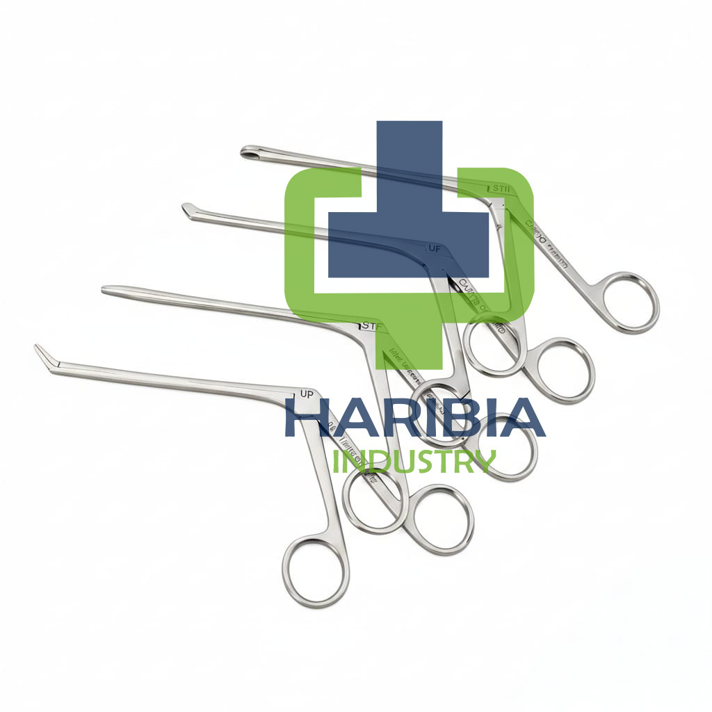 Weil Blakesley & Thru Cut Nasal Forceps Straight And 45 Degree 4 PCs Set