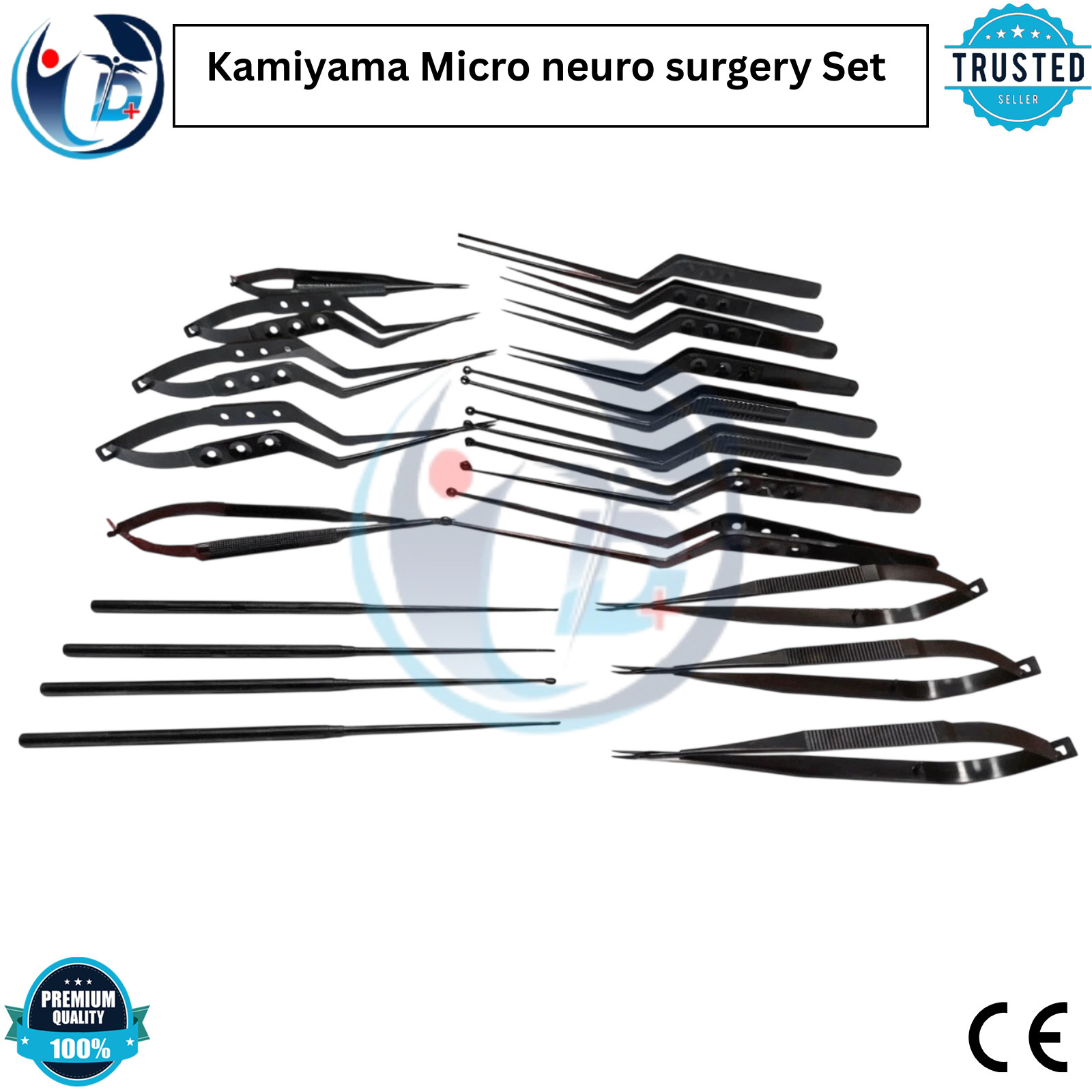 Kamiyama Micro neuro surgery instruments set 20 Pcs surgical instruments