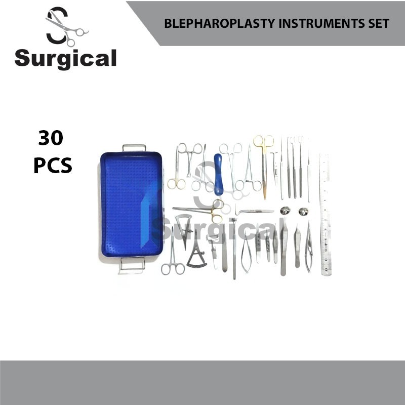Blepharoplasty Instrument Set 30 Pcs | Eye Plastic Surgery Instruments