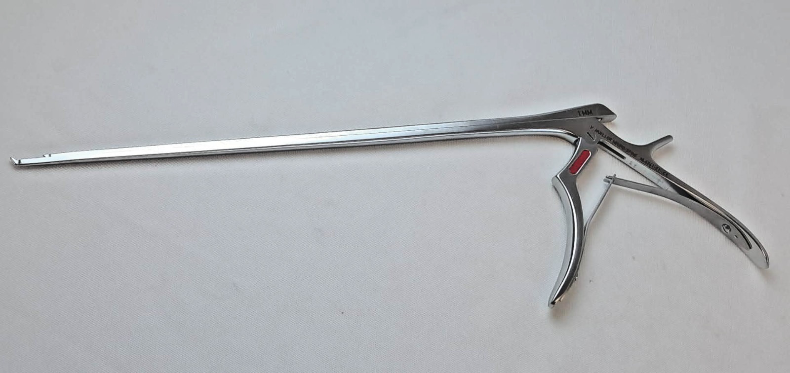 V. Mueller NL4261-21 ChromaLine II 1mm x 40° x 12″ Kerrison Rongeur Neuro Spine