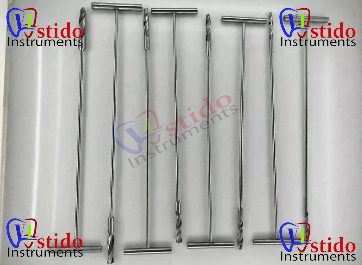 K Nail Reamer Solid Handle Surgical Orthopedic Instruments 8 PCS Premium Quality
