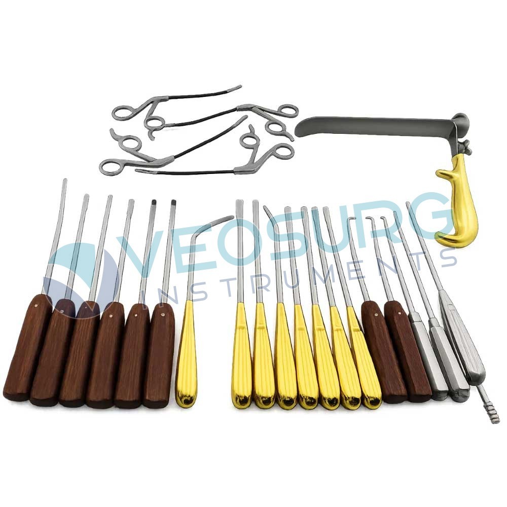 Daniel Endoscopic Face Lift Surgery Set German Steel Plastic Surgery Instruments