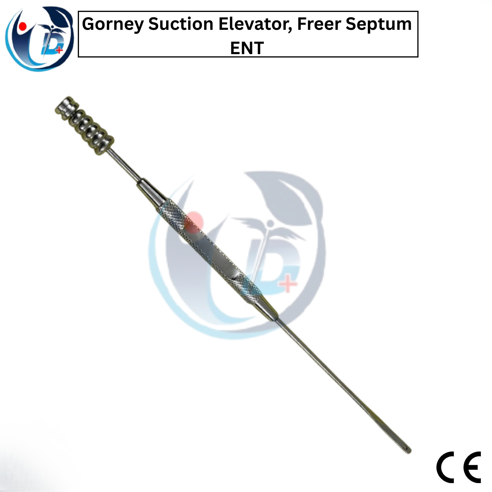 Gorney Suction Elevator, Freer Septum ENT Plastic Endoscopic Surgery 2.5mm, 19cm