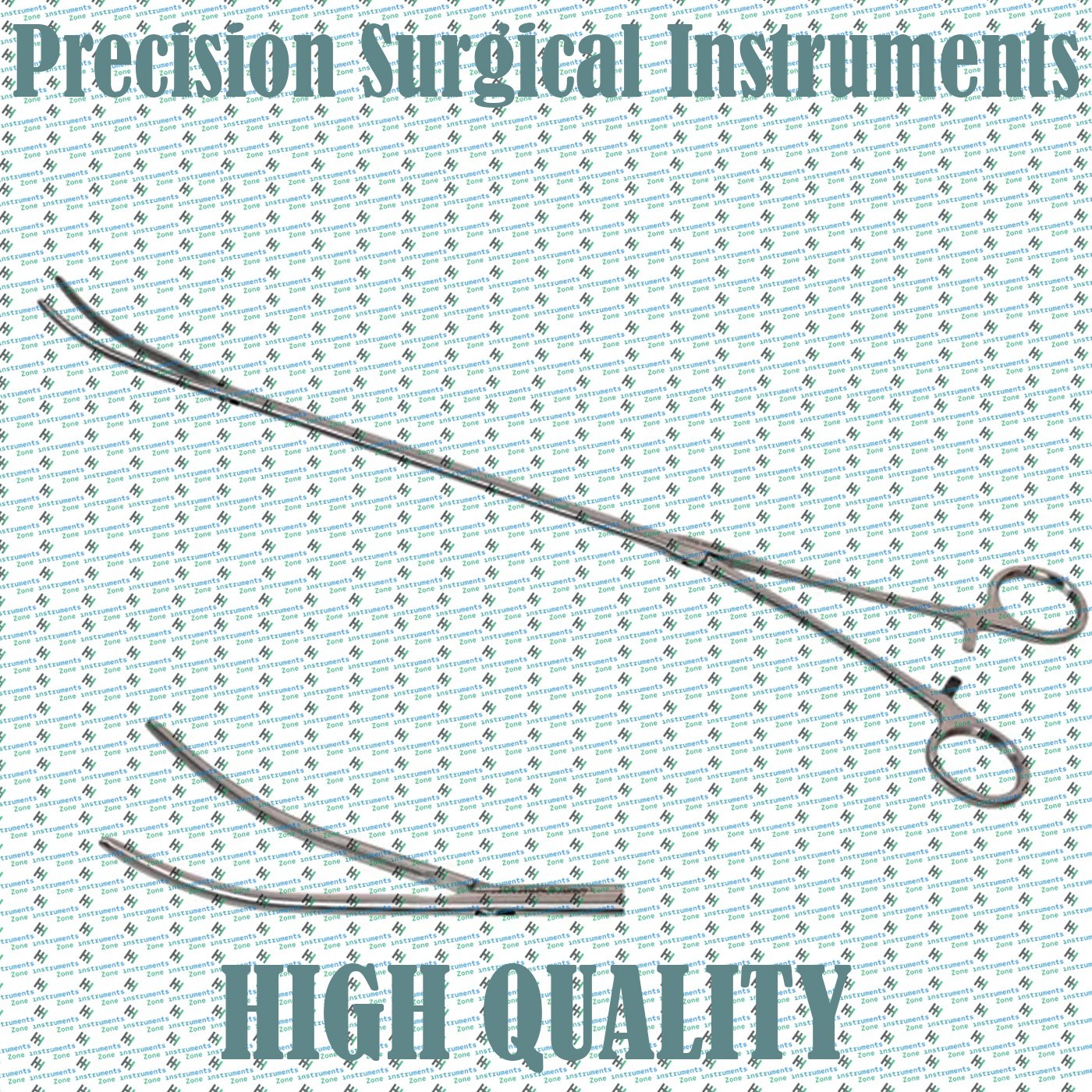 Thoracoscopic Metzenbaum Scissors Curved Dissector VATS Surgical Clamp Set 3 Pcs