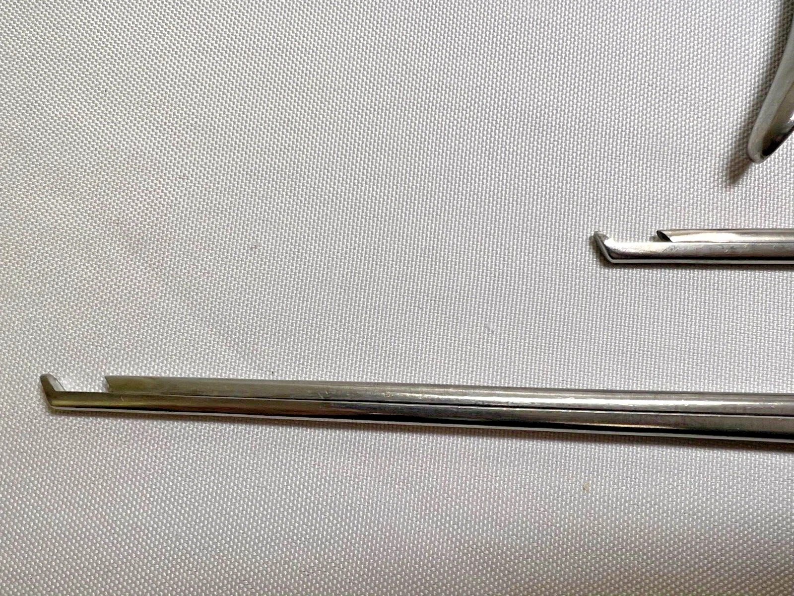 Lot Of 4 RUGGLES RB4891, RB4882, RB4853, RB4854, 1mm-4mm X 40° Kerrison Rongeurs