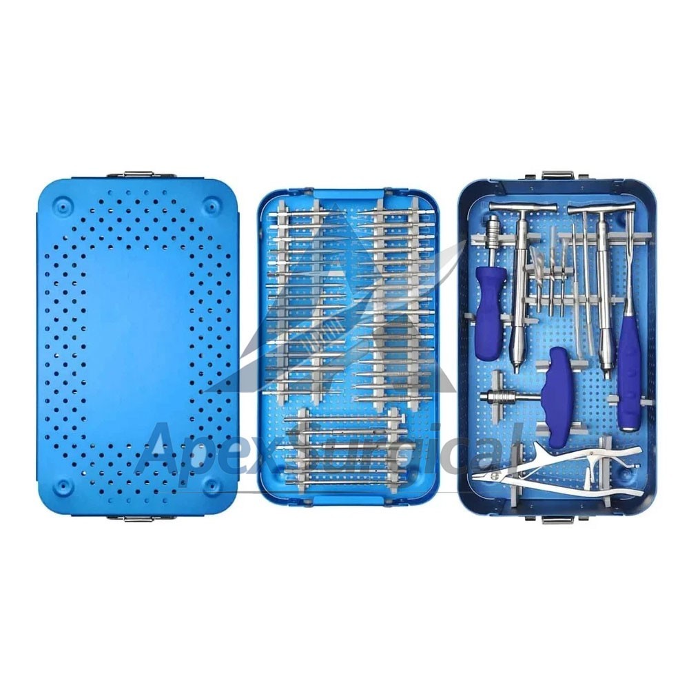 Broken Screw Removal Set Screw Extraction Surgical Instruments Orthopedic
