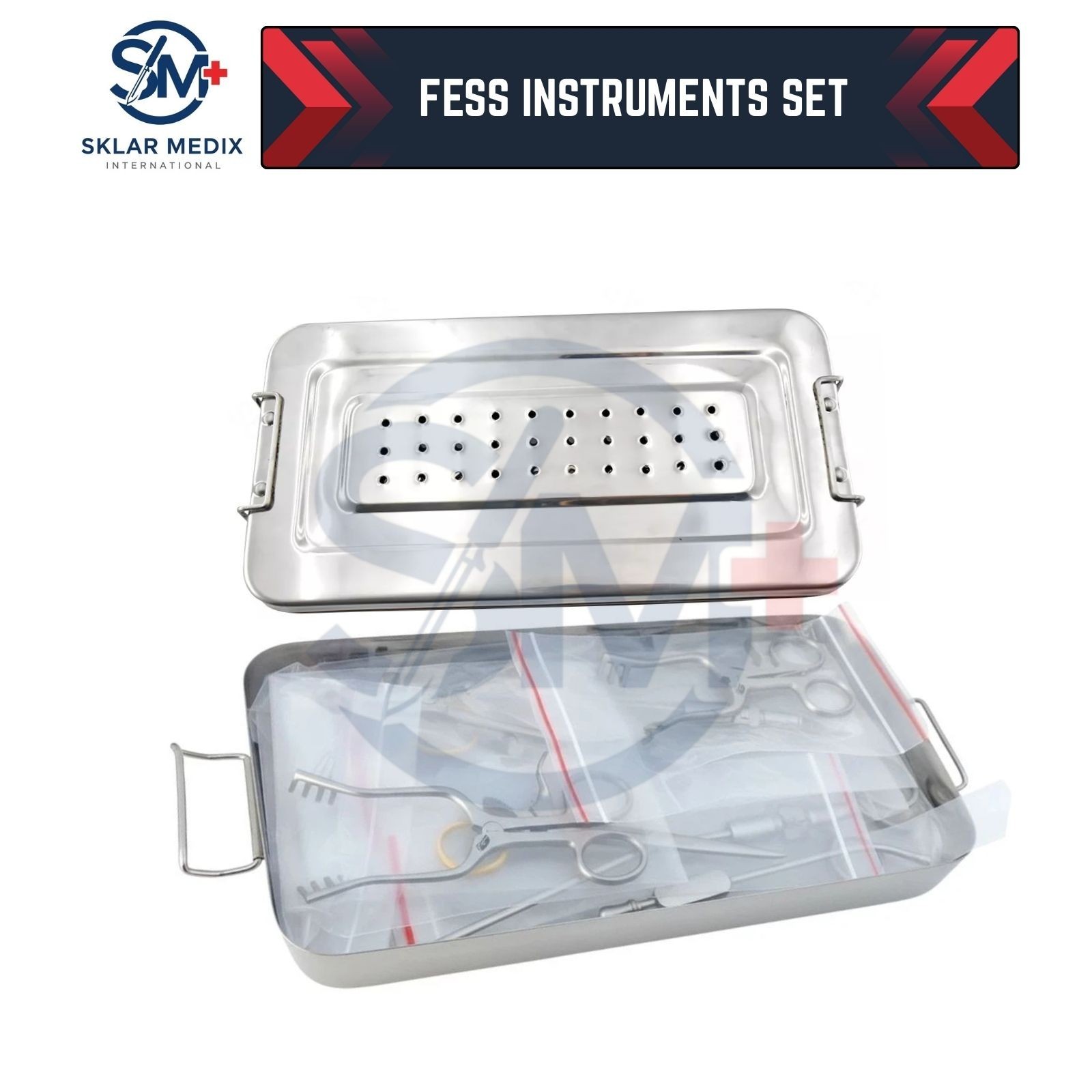 Fess Instruments Set Endoscopic Sinus Surgery Ent Instrument Set A+ German Steel