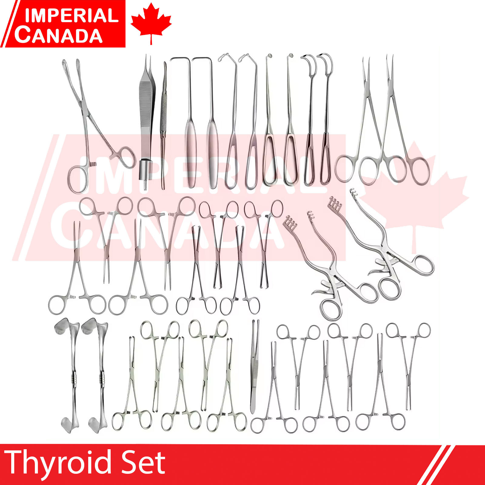 Thyroid Set Thyroidectomy Medical Transoral ENT General Gland Removal 37 DS-2353