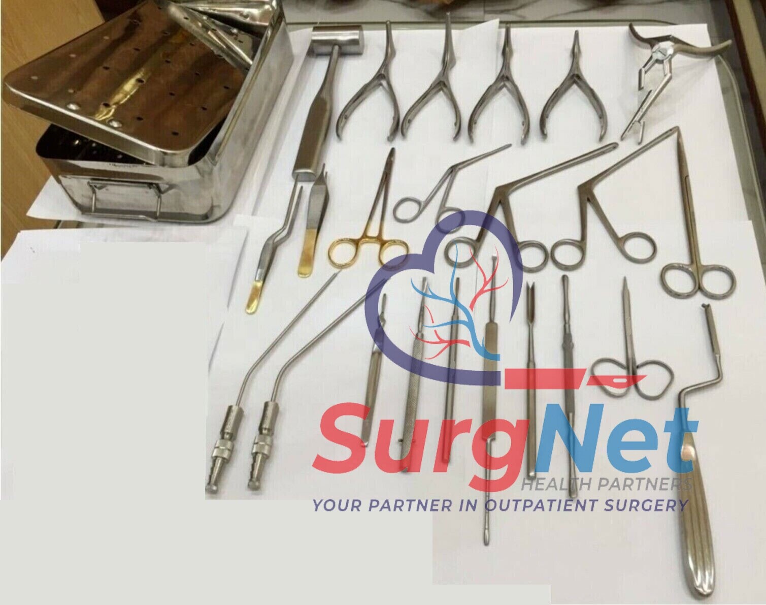 GERMAN STEEL SEPTOPLASTY INSTRUMENTS SET NASAL SURGERY ENT SURGICAL SET