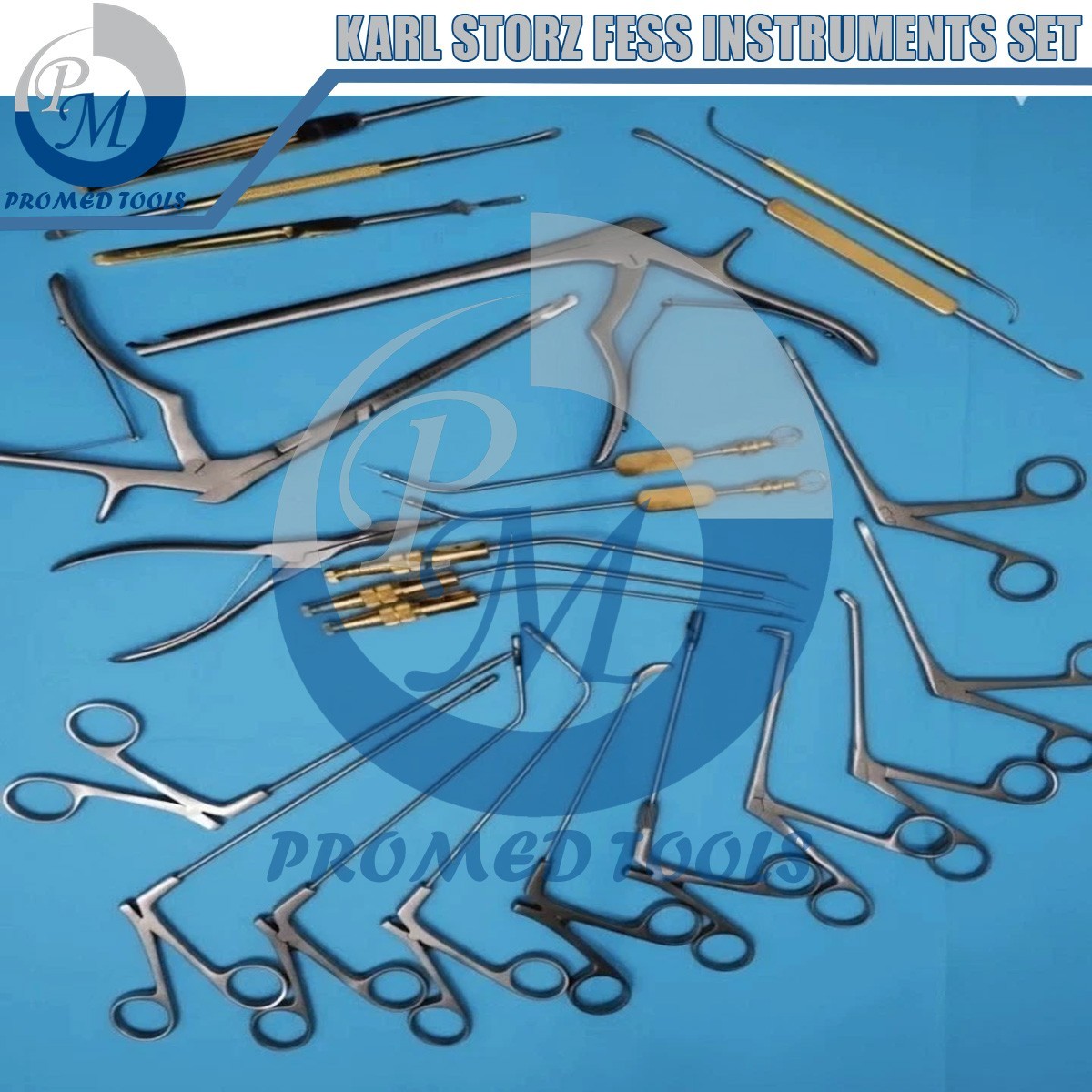 Karl Storz Fess Instruments Set Endoscopic Sinus Surgery ENT Instruments German