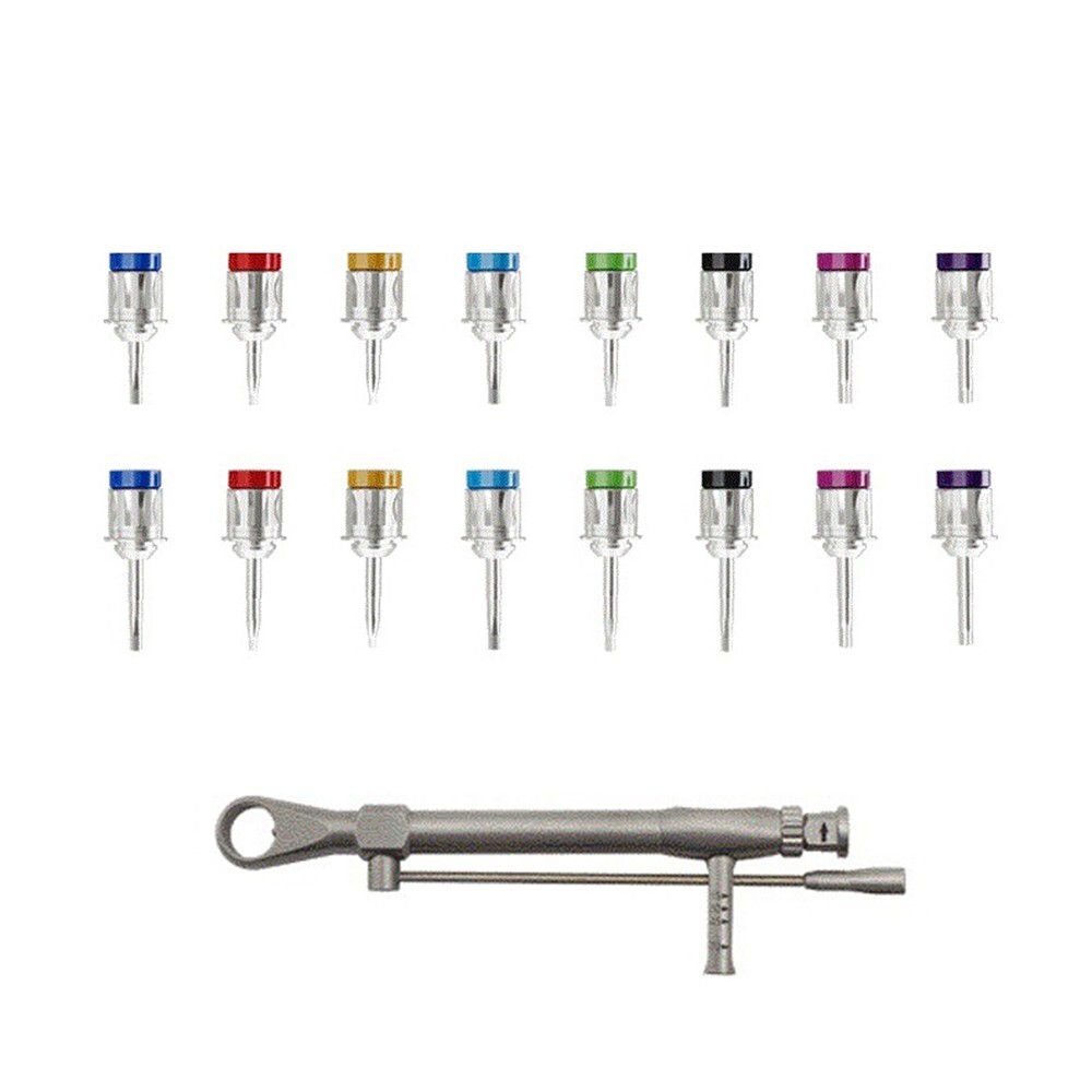 Dental Implant Instrument Universal Prosthetic Restoration Hand Driver Tool kits