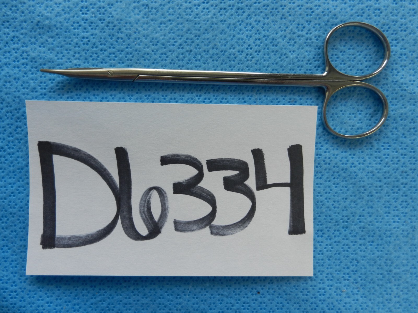 D6334 Pilling Potts Curved Tenotomy Scissors 15.2cm 640280
