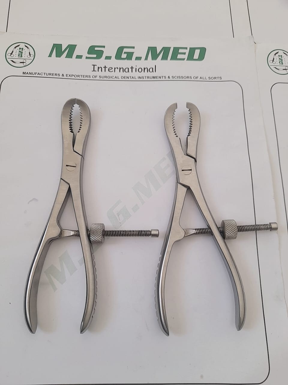 Orthopedic Bone Reduction Holding Forceps Stainless Steel Surgical Instrument