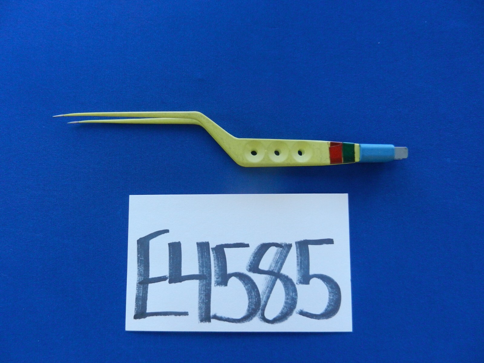 E4585 Aesculap GK768R Yasargil Bipolar Bayonet Forceps 7.5″ Overall Length