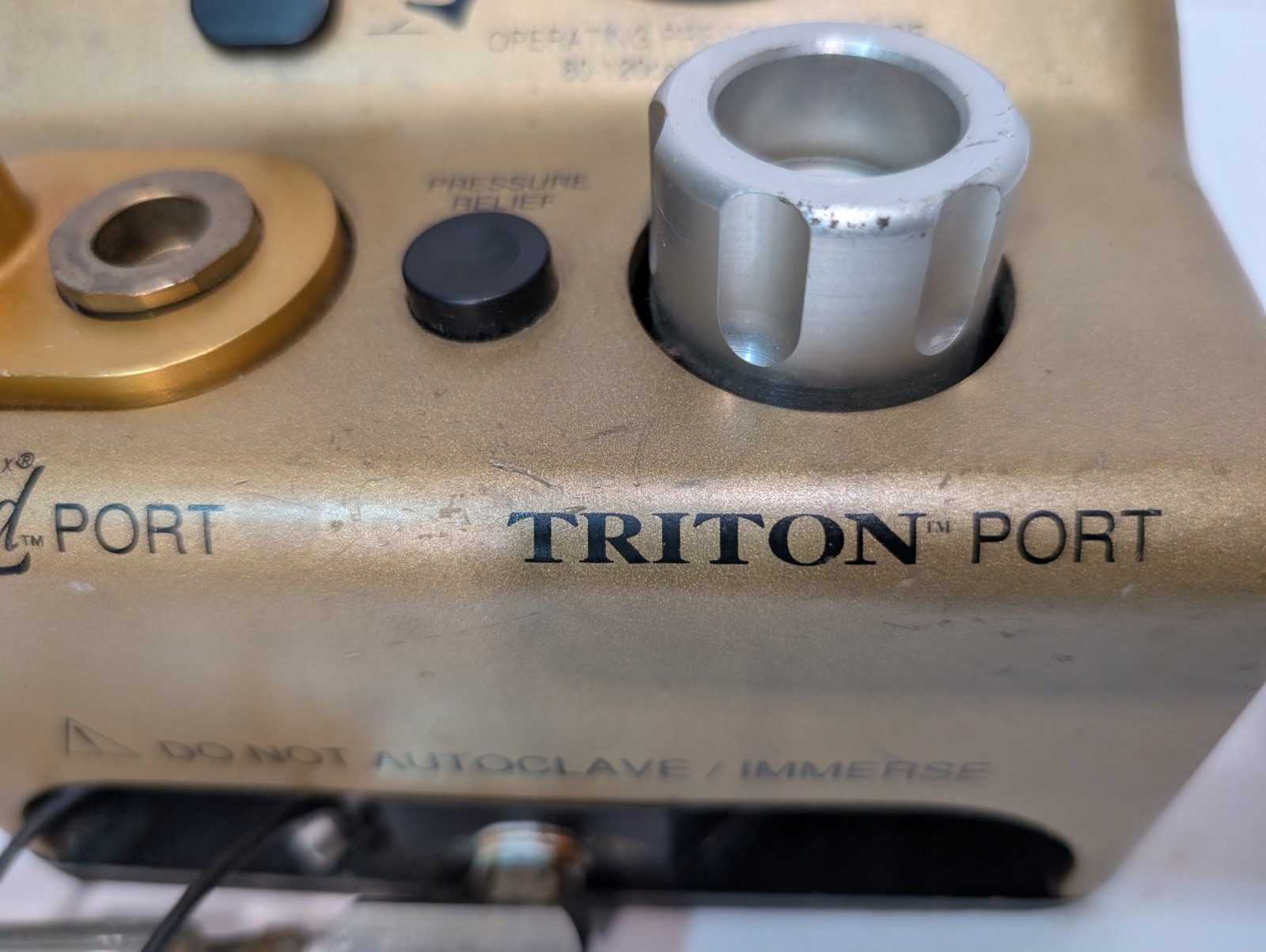Medtronic Midas Rex Legend-Port Triton-Port Pneumatic Control Footswitch