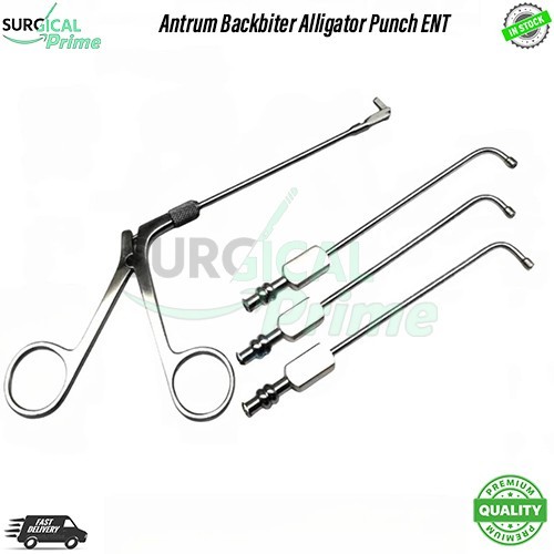 Antrum Backbiter Alligator Punch ENT Instrument 360° Rotatable Surgical Tool