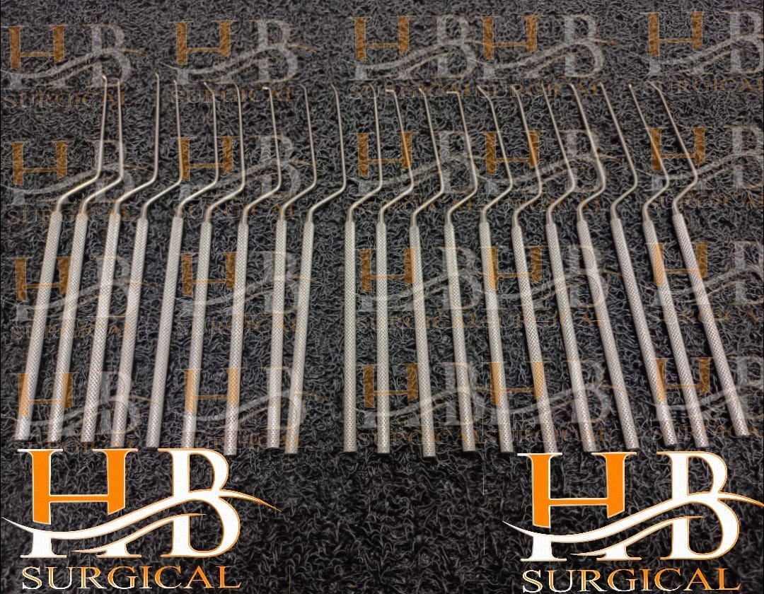 Rhoton micro Dissector Neurosurgical expanded Steel 20 PCs Set Stainless Steel