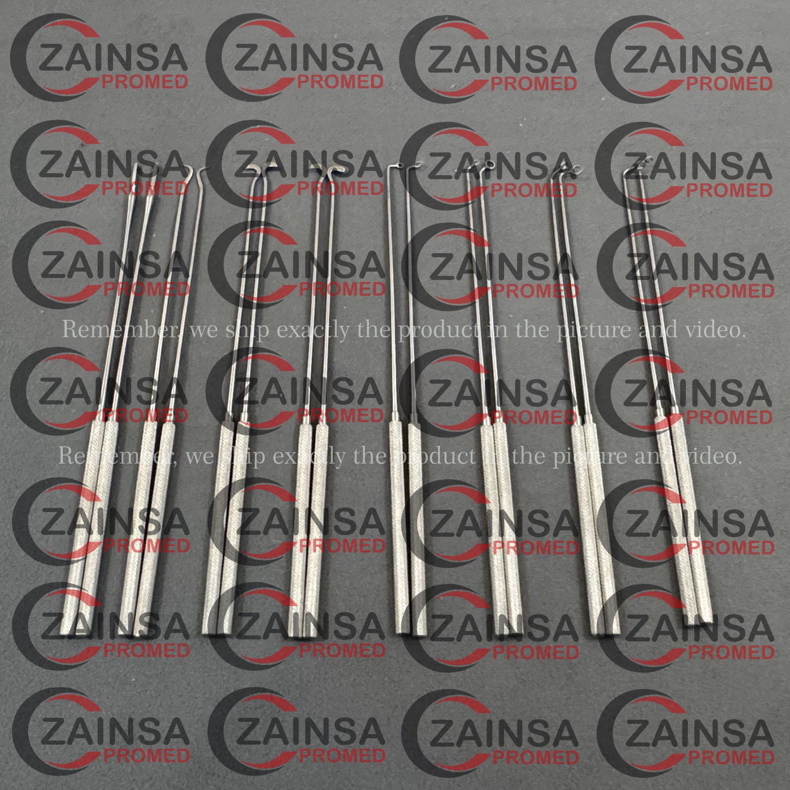 Neuro Hardy Pituitary Curettes Set Of 16 Transsphenoidal Surgical Instruments