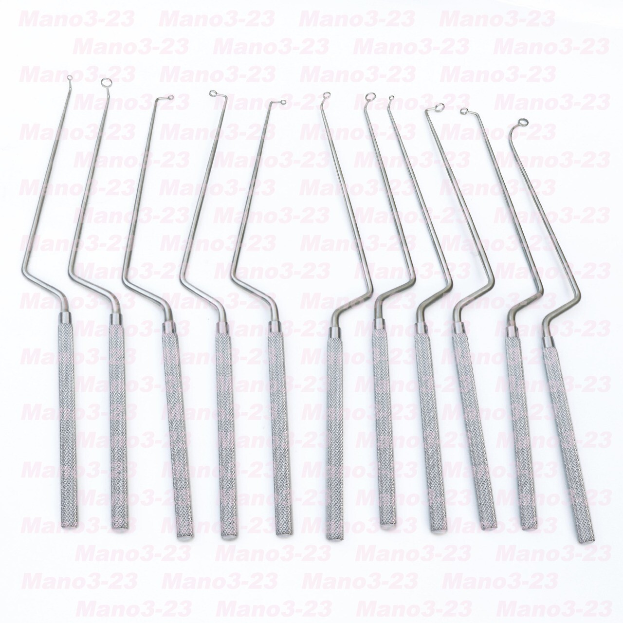 Hardy Pituitary Neuro Curettes Set Of 11 Surgical Instruments Transsphenoidal