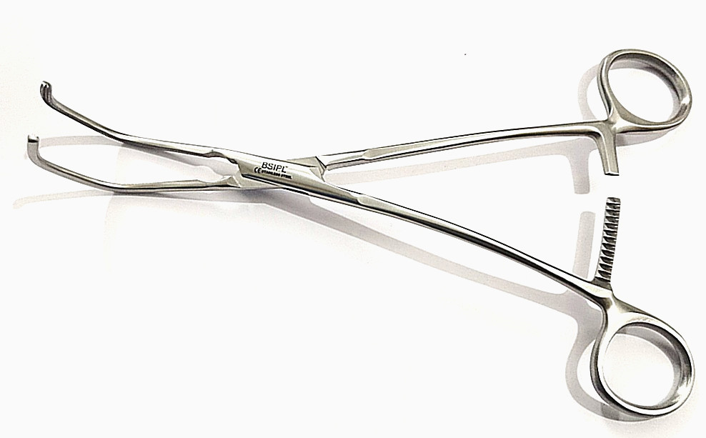 Surgical Cardiovascular Satinsky Classic Vena Cava Clamp 8 inch Stainless Steel