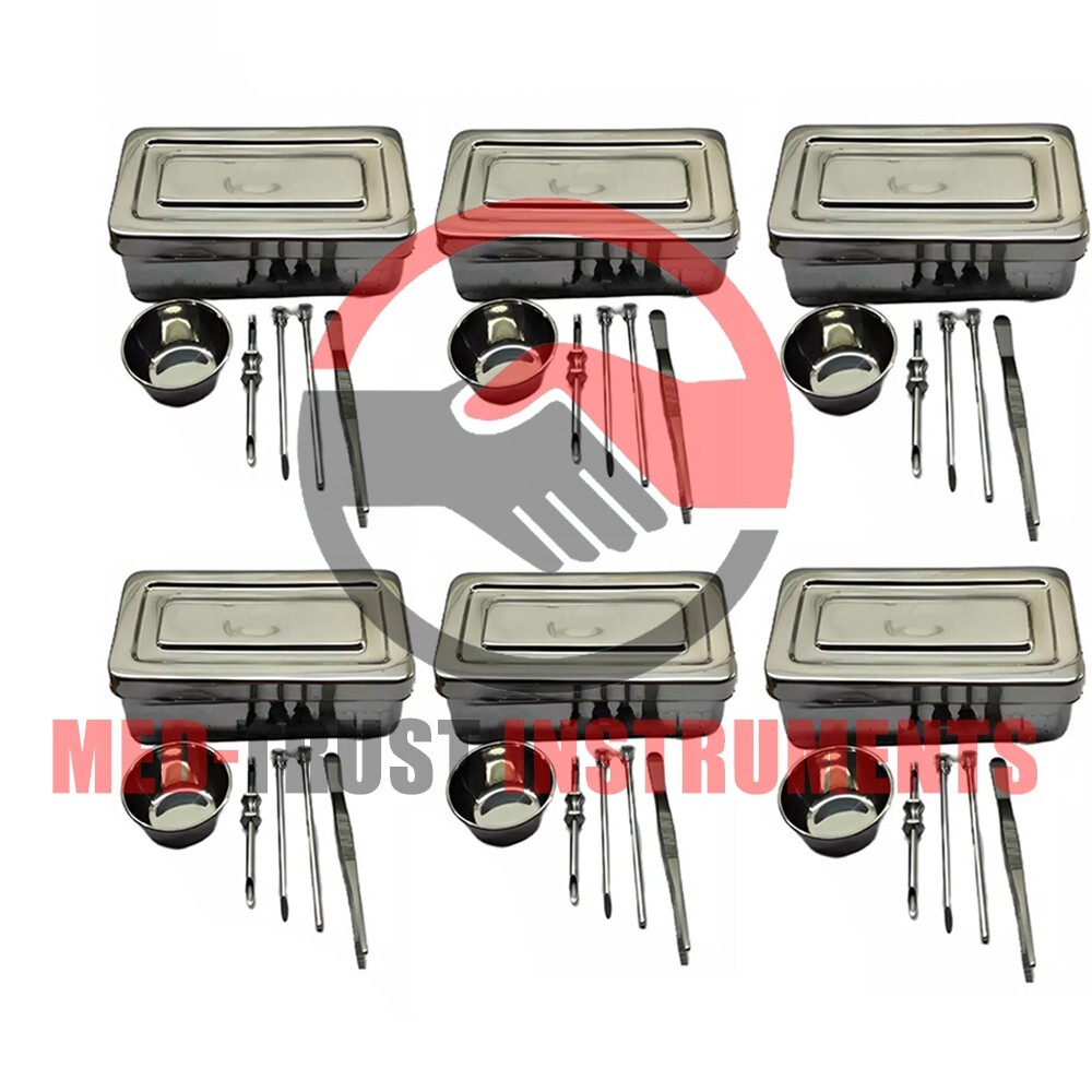 3.5 mm & 4.5mm HRT Trocars 6 sets Hormone Replacement Pellet Insertion Kit