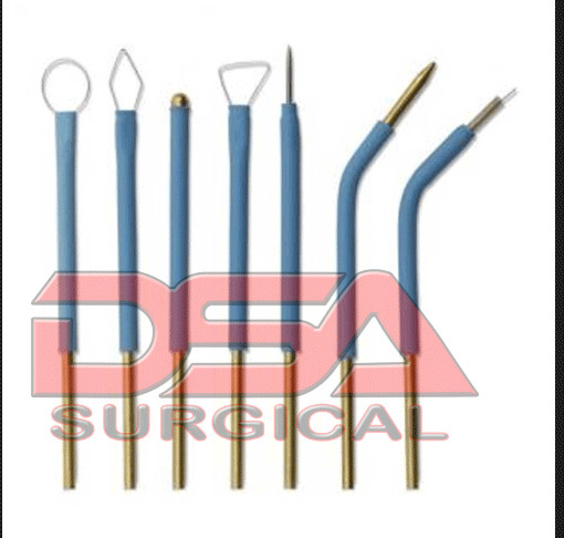 Electro Surgery Handpiece Reuseable Electrodes 7 Pcs