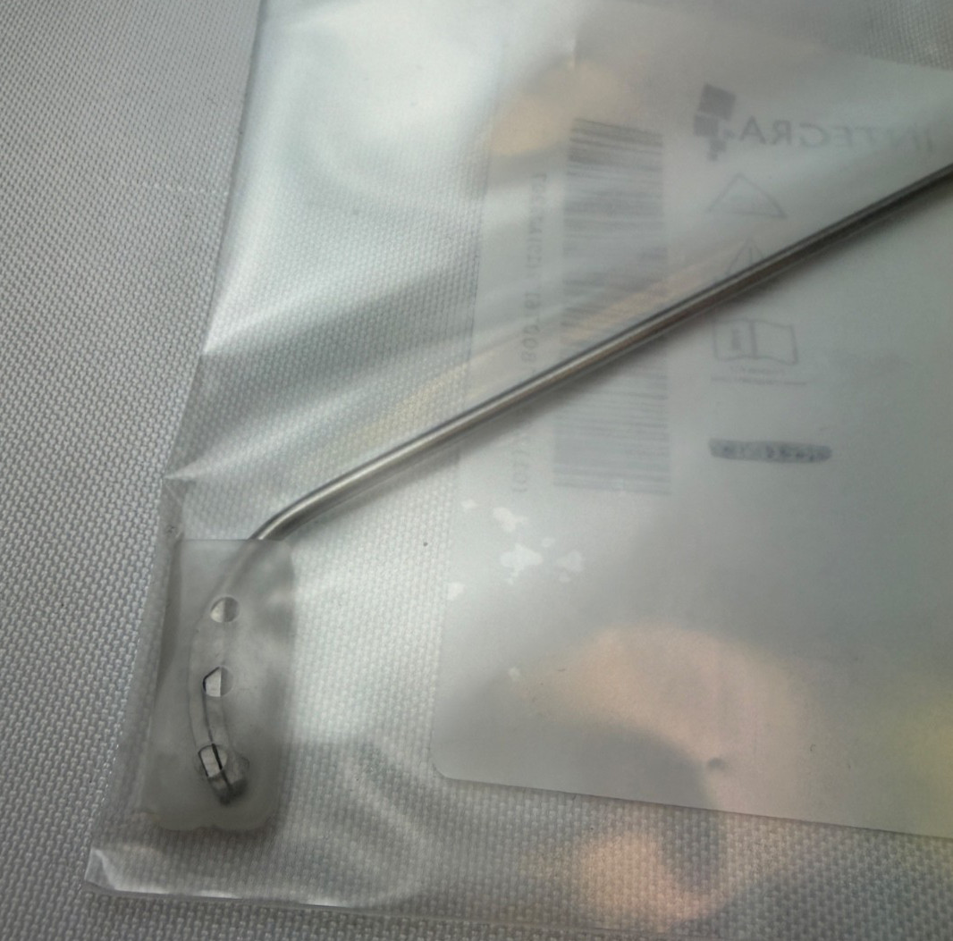 Integra 3711071 HEUWIESER Antrum Grasping Forceps Jaw Curved Down 90°