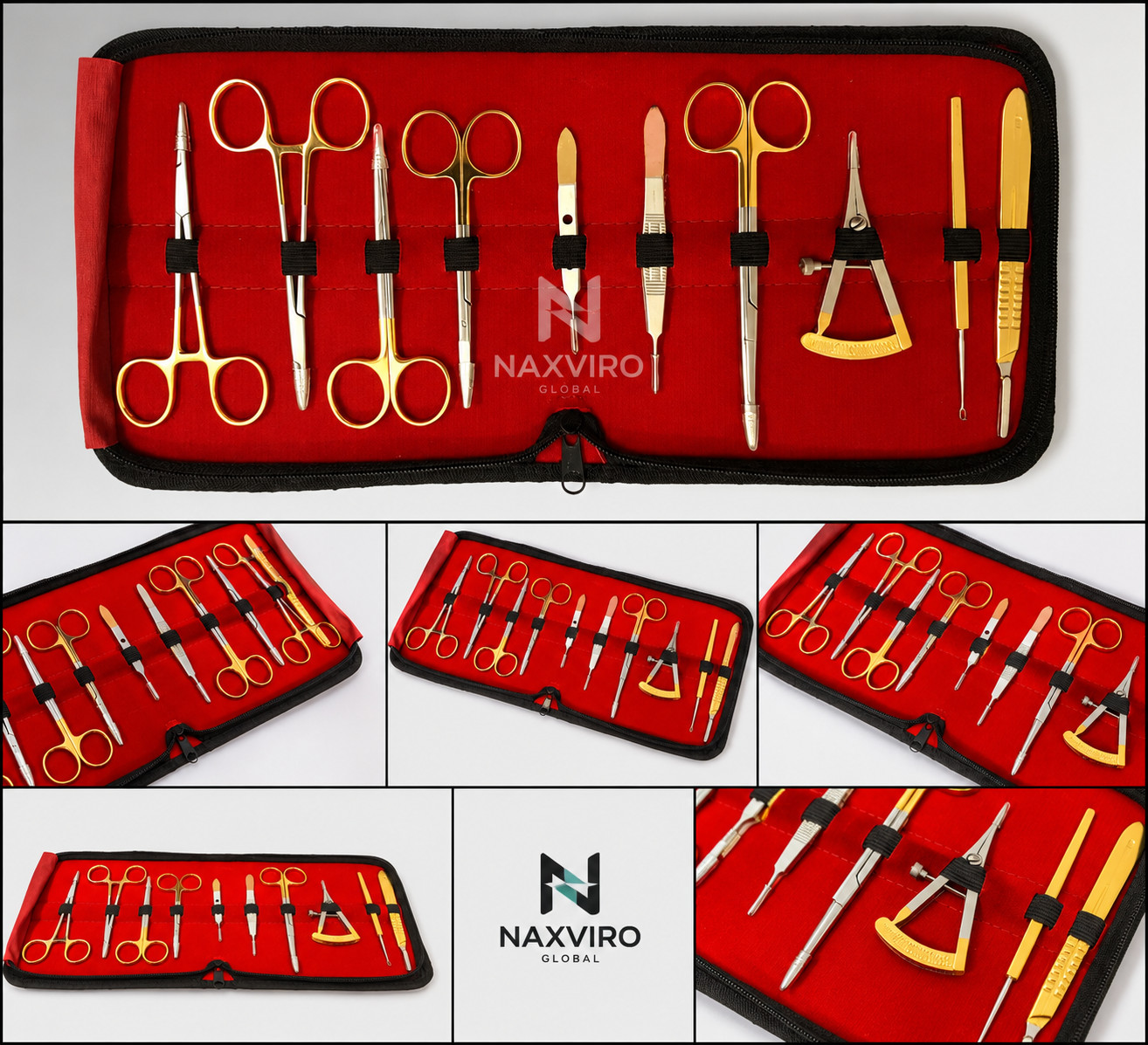 Blepharoplasty Kit,Plastic Surgery High Quality Instruments Kit Set of 10 PCS