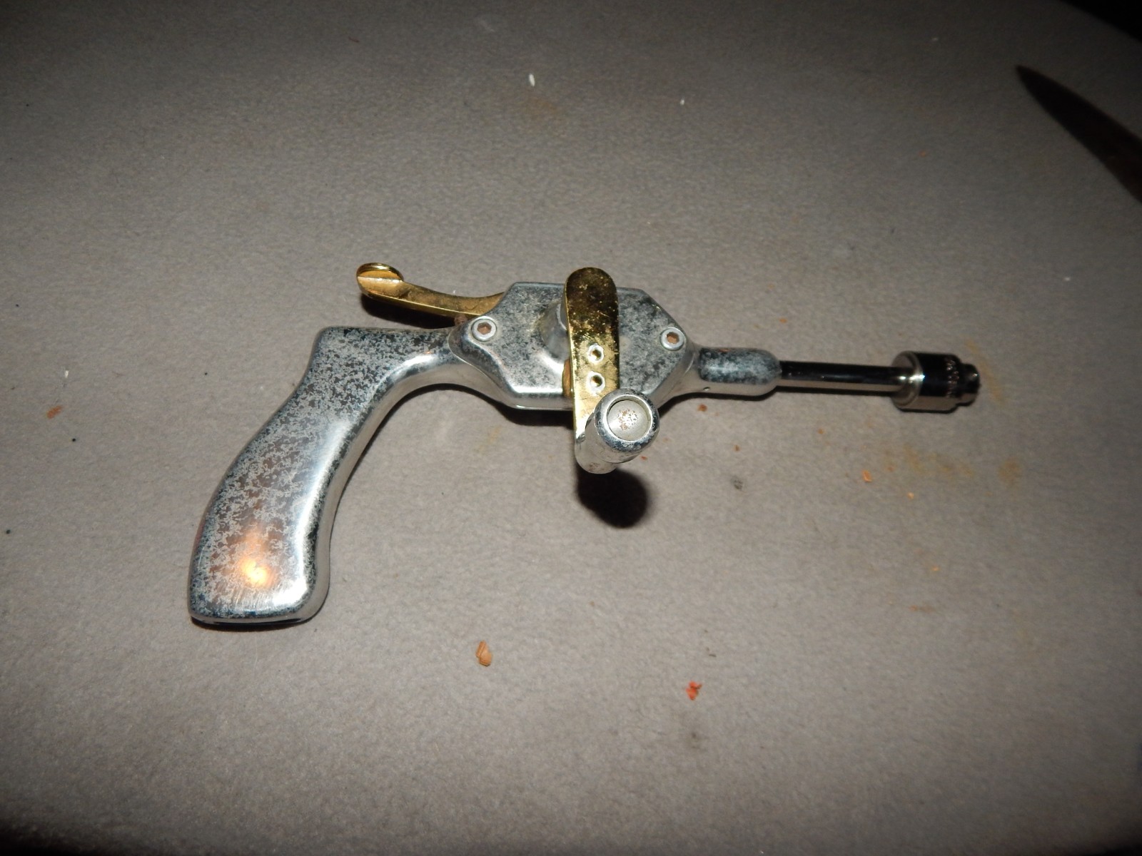 Vintage? Orthopedic Bone Drill With Jacobs #0 Chuck Works Estate Find
