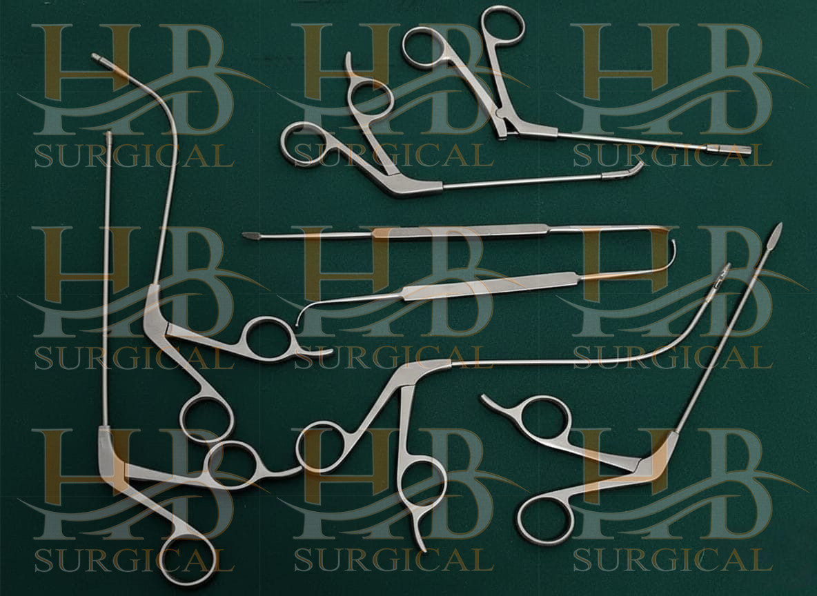 Fess ENT Instruments Set of 8 Pcs Surgical Orthopedic Tools