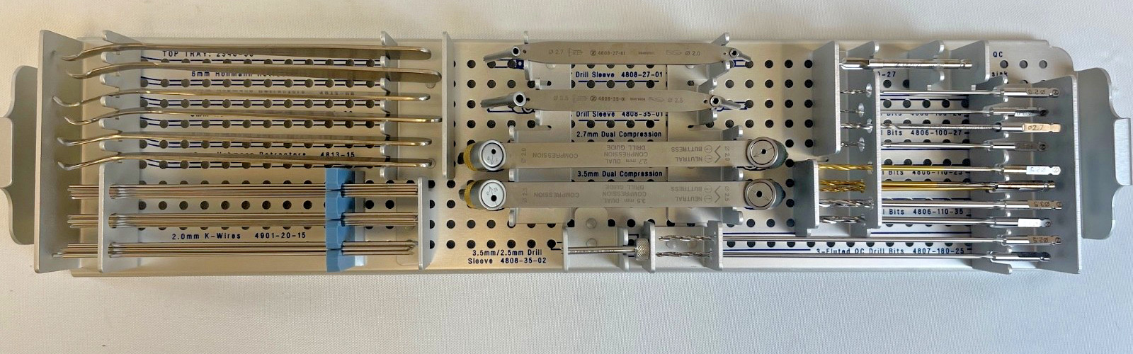 Zimmer 2348-30 Periarticular Instrument Set w/ 2348-40-50 Fibula Set Orthopedics