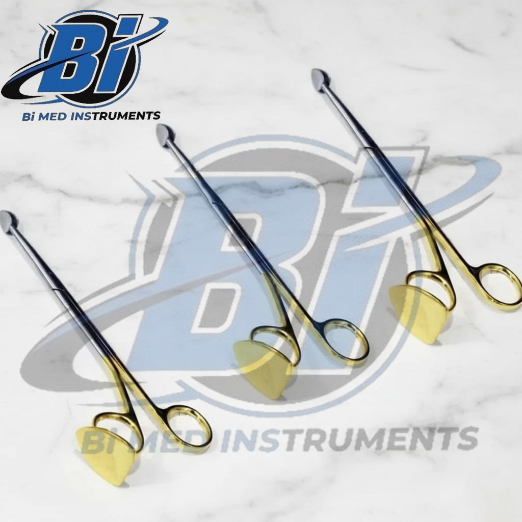 Trepsat Face Lift Flap Dissector Scissors Insert with Speculated cut Set Of 3Pcs