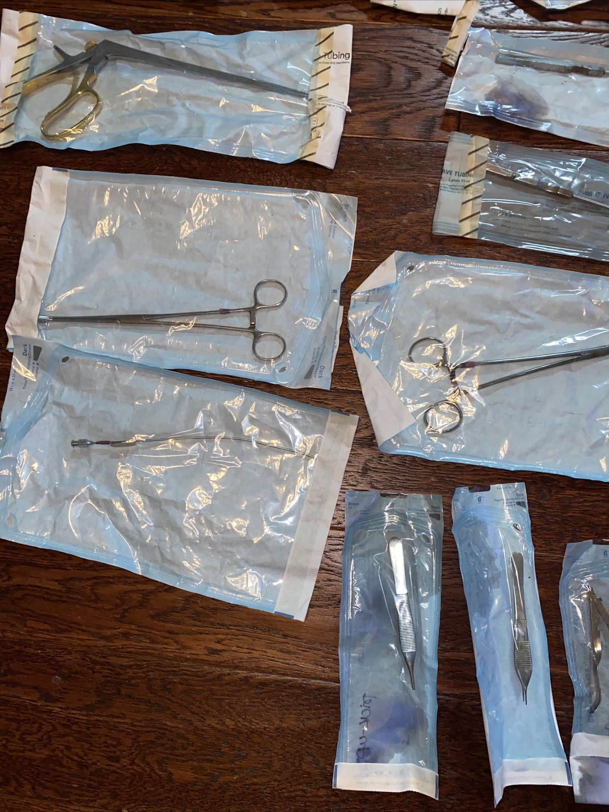 38 Assorted Surgical Instruments forceps punch sounds & more see photos