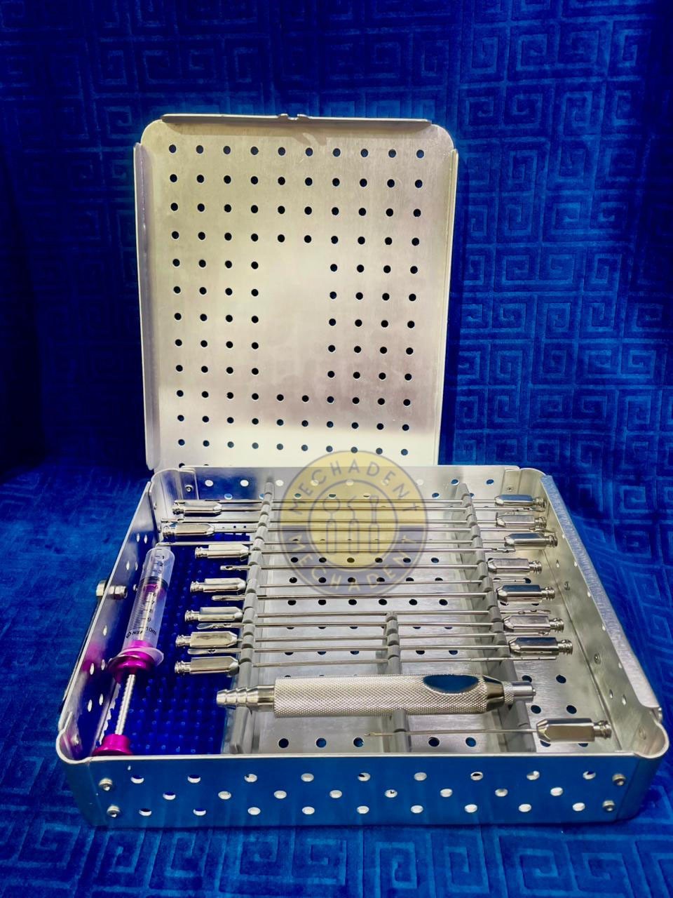 Liposuction Cannulas Set For Face and Neck