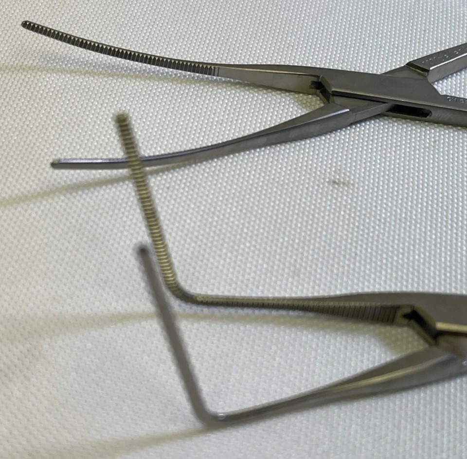 10 Piece V Mueller SSI Cardiovascular Set Endarterectomy Spatula Ball Probes
