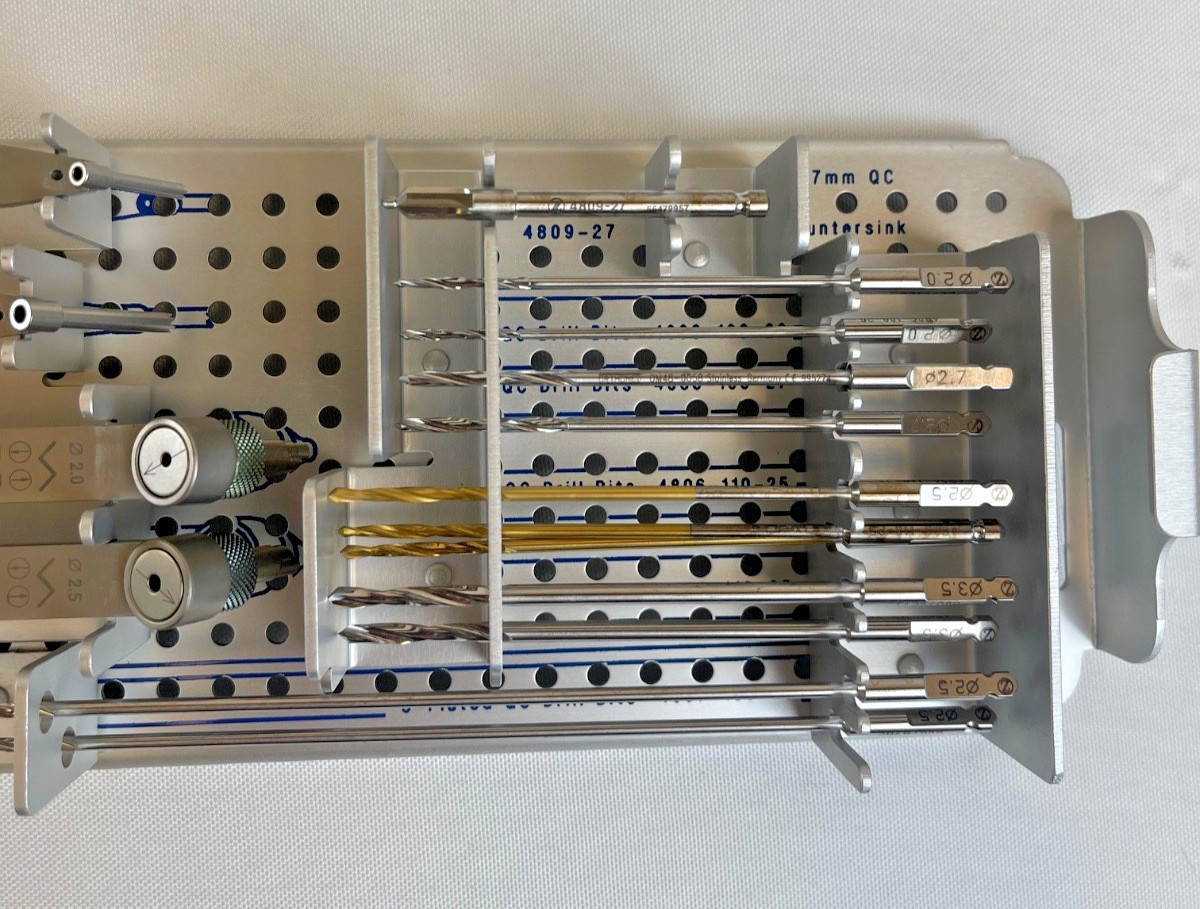 Zimmer 2348-30 Periarticular Instrument Set w/ 2348-40-50 Fibula Set Orthopedics