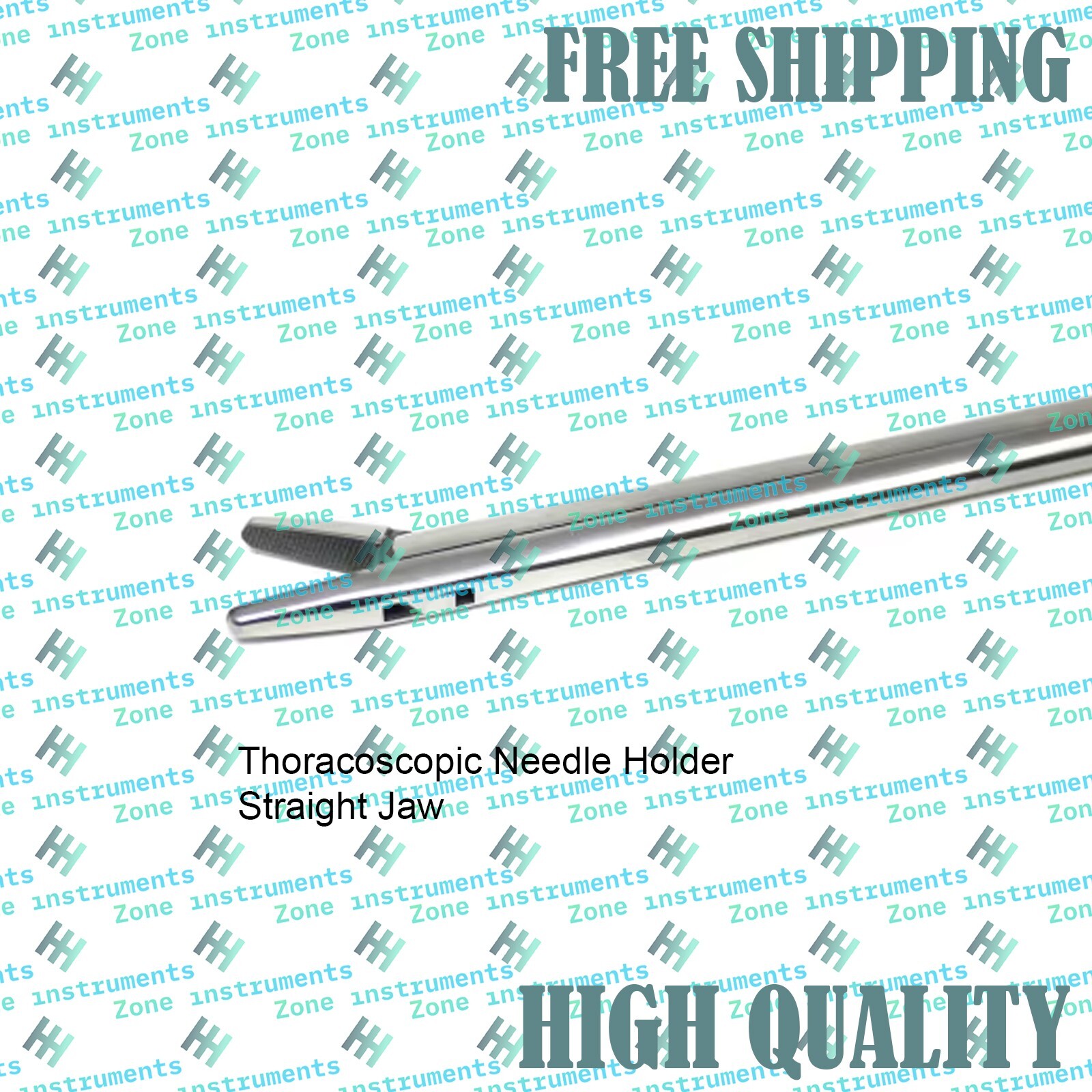 3pcs Thoracoscopic Thoracic Surgery Needle Holder Curved Dissector Snake Forceps