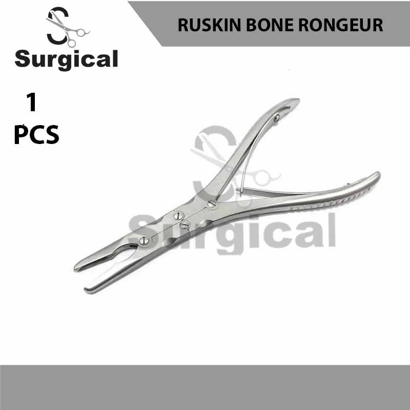 RUSKIN BONE RONGEUR FORCEP BONE NIBBLER DOUBLE ACTION ORTHOPEDIC INSTRUMENT