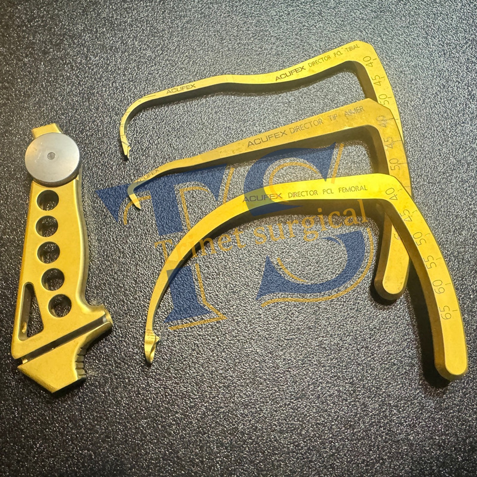 Director ACL/ PCL Drill Guide and Aimers Acufex orthopedic instruments